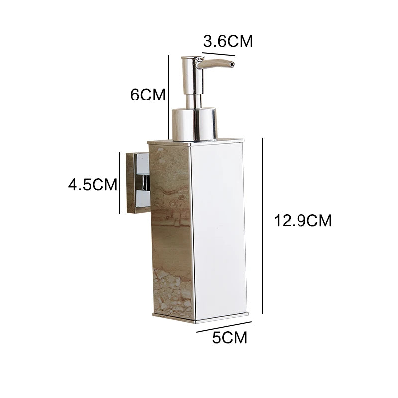 Soap Dispenser Gold bathroom Hand Liquid Soap Dispenser/kitchen soap dispenser Stainless Steel Shampoo bottles