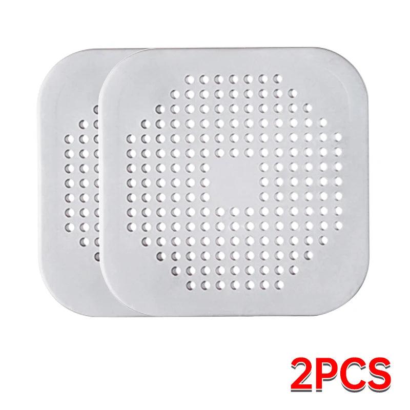 Silicone Shower Drain Hair Catcher Bathroom Sink Strainer Filter Cover Home Accessories