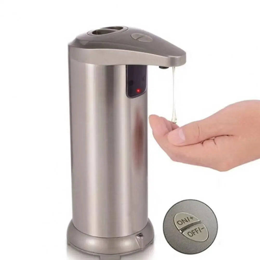 Touchless Soap Dispenser Automatic Soap Dispenser Touchless Stainless Steel Soap Dispenser Adjustable Volume 3 Modes Free