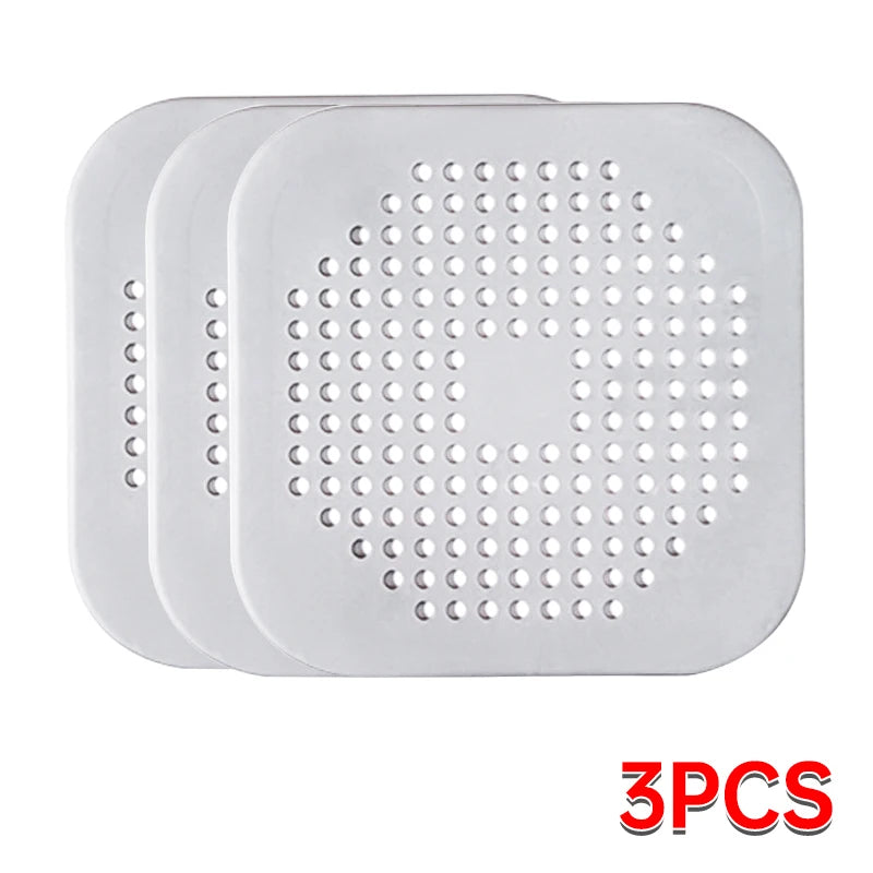 Silicone Shower Drain Hair Catcher Bathroom Sink Strainer Filter Cover Home Accessories