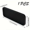 1 Silicone Sink Splash Guard And Soap Holder - Multifunctional Kitchen And Bathroom Accessory, Made Of Durable Plastic