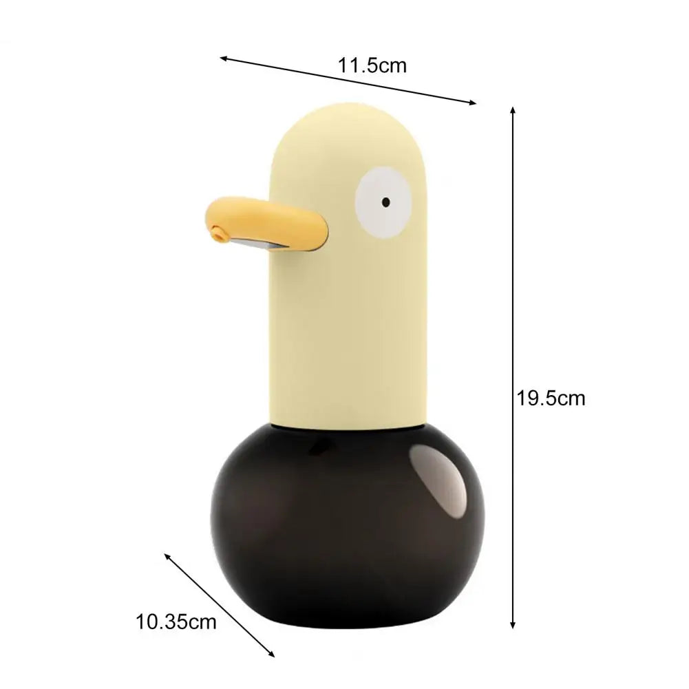 Automatic Induction Foam Soap Dispenser Contactless Duck Shape Soap Dispenser Portable 400ml Large Capacity Soap Dispenser