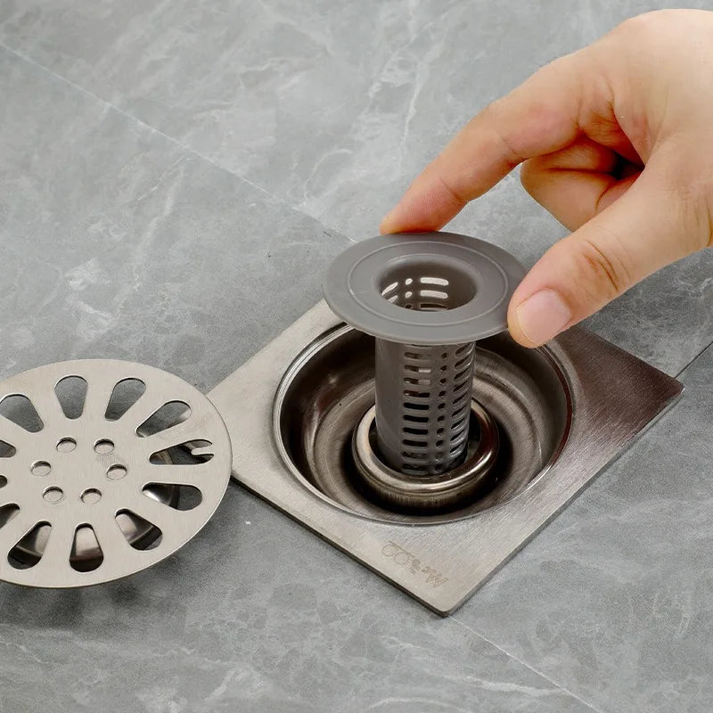 1pc Plastic Drain Hair Catcher, Clog Drain Filter